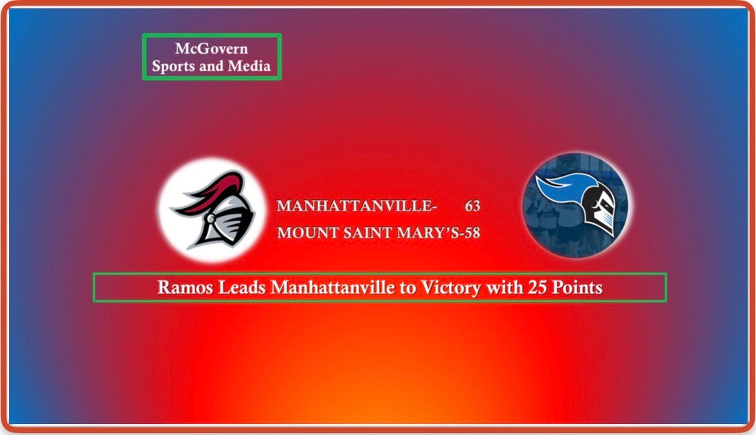 Manhattanville picks up major win against Mount Saint Mary's behind Ramos's 25 points
