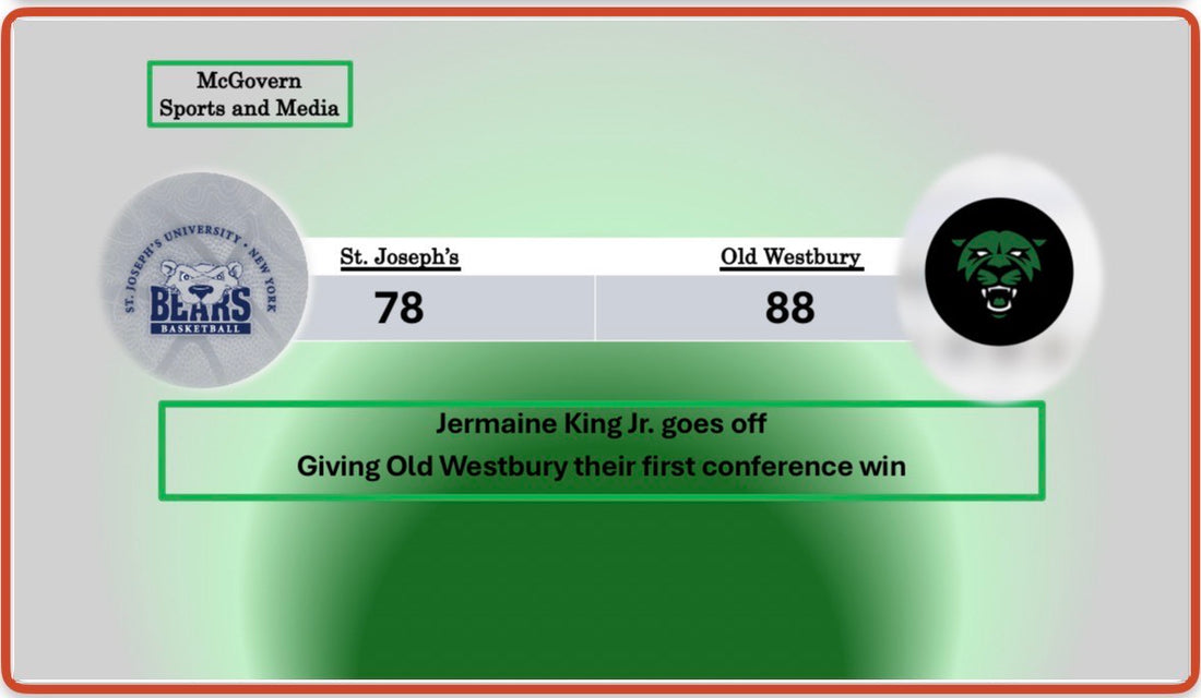 Old Westbury Wins Against St. Joseph's