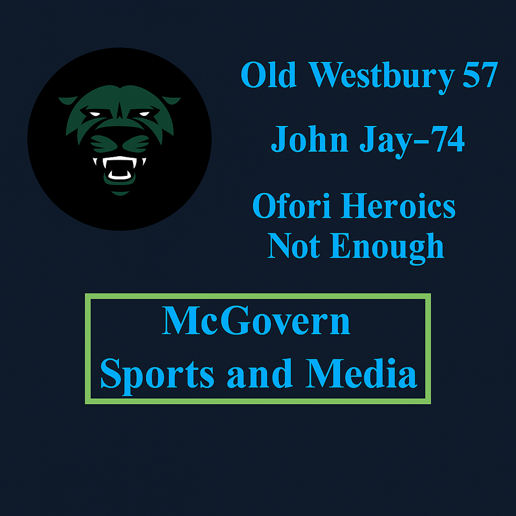 Old Westbury Falls to John Jay Despite Ofori Continuing His Dominance