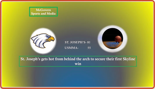 St. Joseph's bests USMMA 81-55