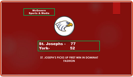 St. Joseph's picks up first win against York