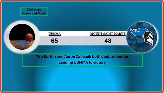 USMMA Beats Mount Saint Mary's