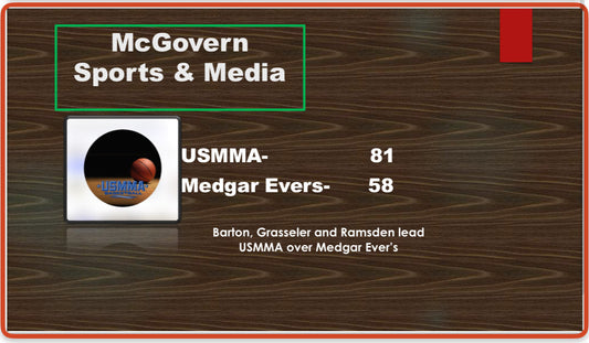 USMMA Big 3 leads them past Medgar Evers