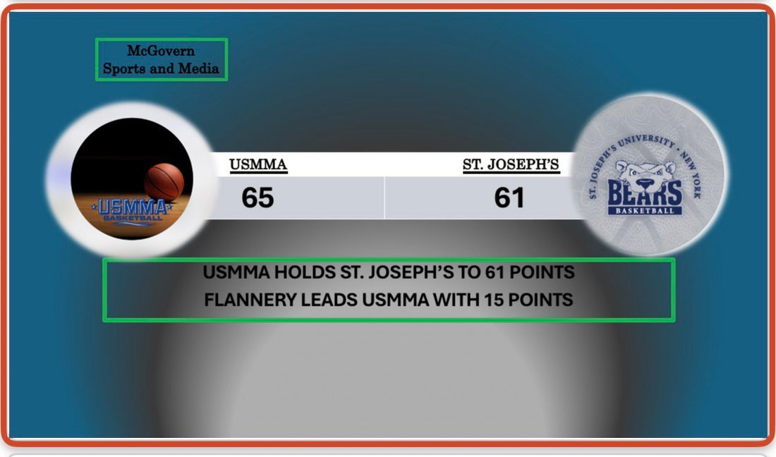 USMMA Outlasts St. Joseph's