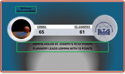USMMA Outlasts St. Joseph's