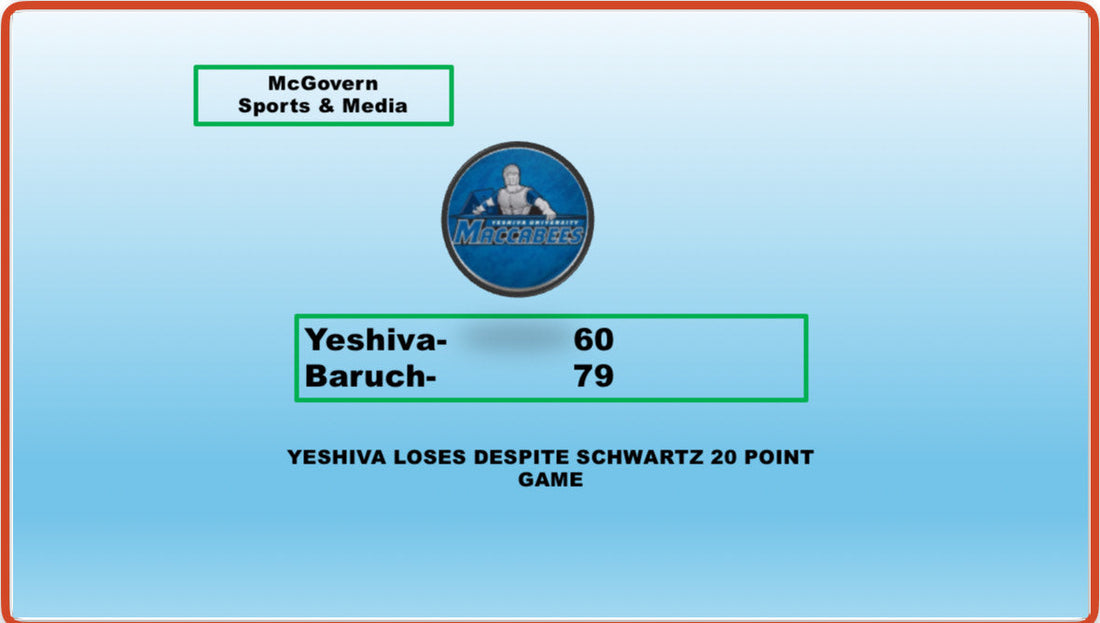 Turnovers Cost Yeshiva as Baruch secures a victory