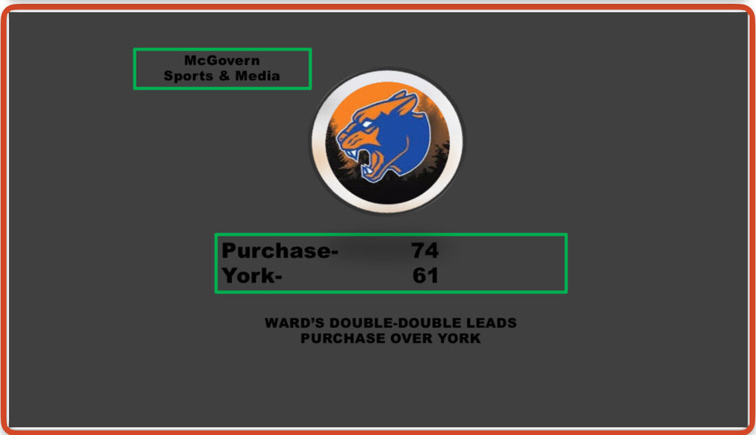 Ward leads Purchase over York