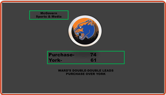 Ward leads Purchase over York